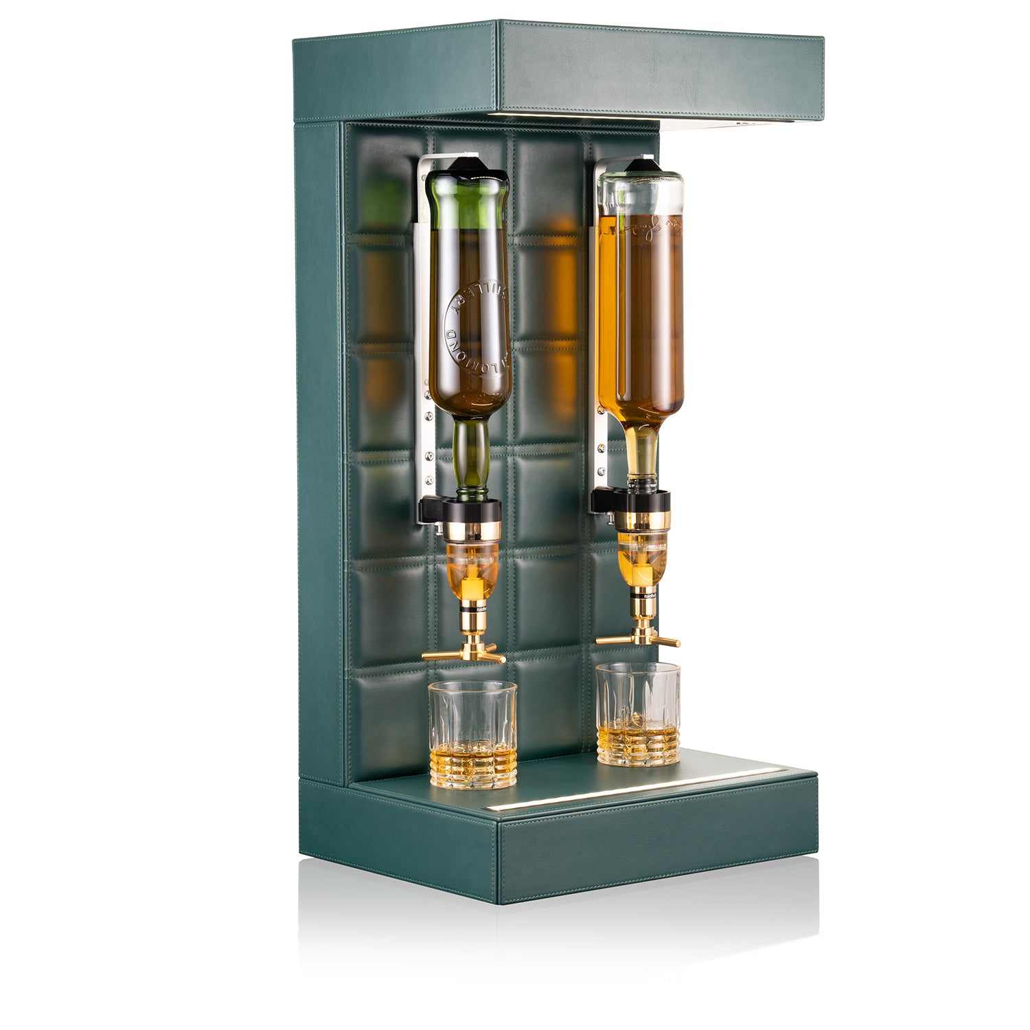 Green alcohol dispenser